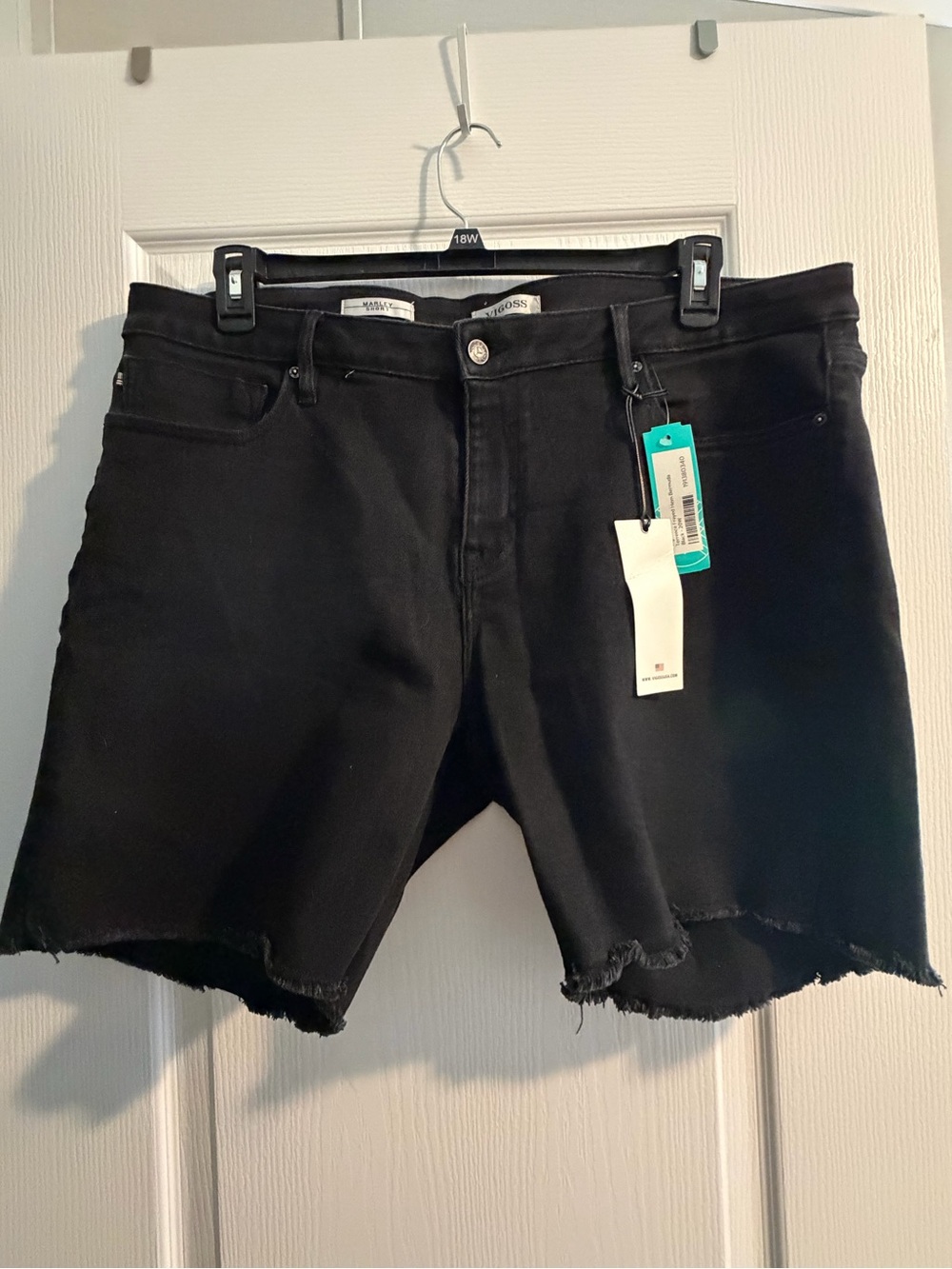 NWT Vigoss Black Denim Shorts